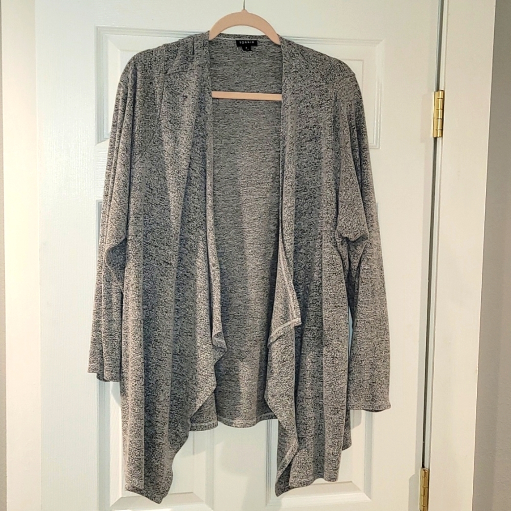 Torrid size 3 gray cardigan